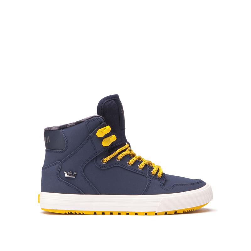 Supra VAIDER COLD WEATHER Sneaker High Kinder Navy / Gelb Bestellen WKZQV8150